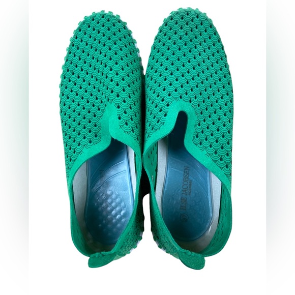 Ilse Jacobsen Shoes HORNBAEK Tulip Slip On Fern Green Size EU 37 US 6.5 - Picture 3 of 6